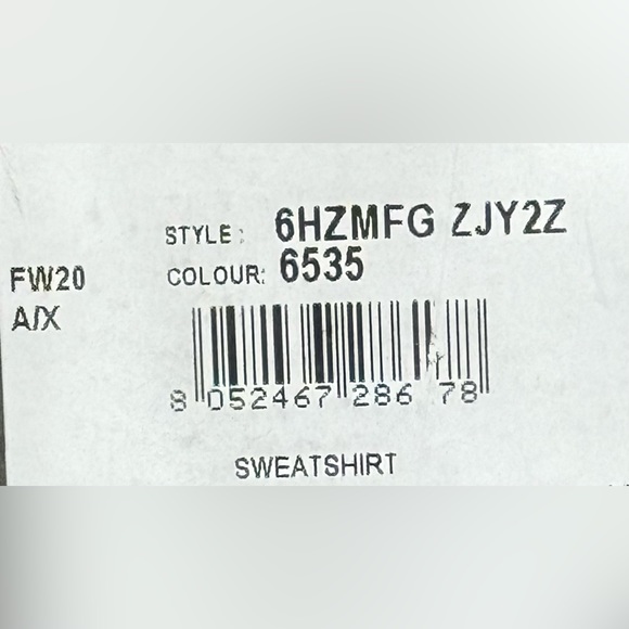 Armani exchange (navy zip up Sweatshirt) - Picture 3 of 3